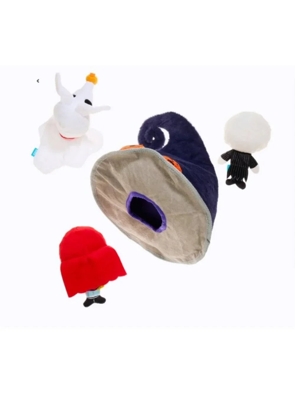 BARK Disney Nightmare Before Christmas Halloween Town Dog Toy Jack Sally Zero